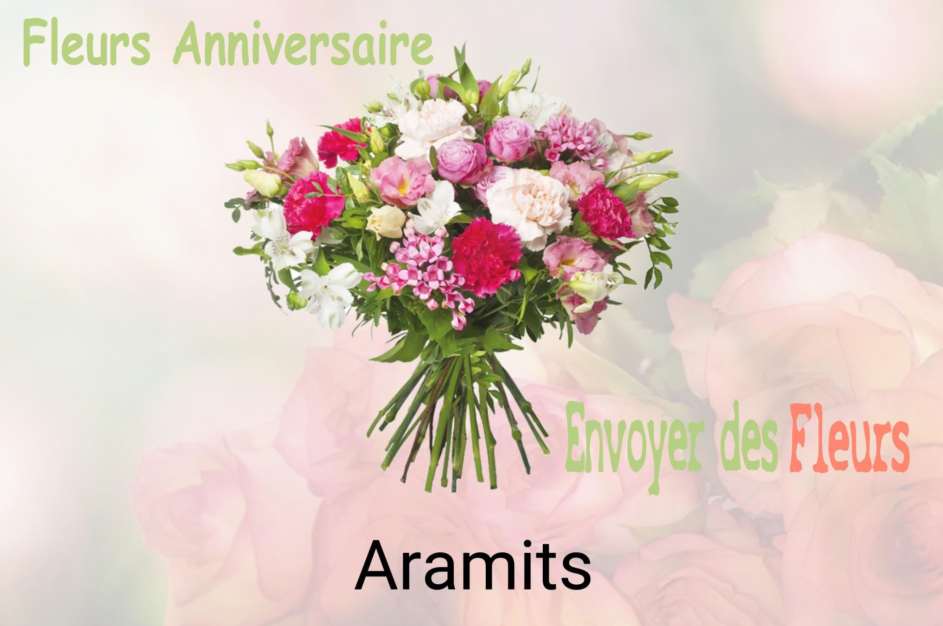 Bouquet de fleurs d’anniversaire livré à Aramits